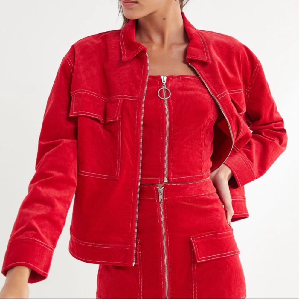 Urban Outfitters Corduroy Trucker Jacket